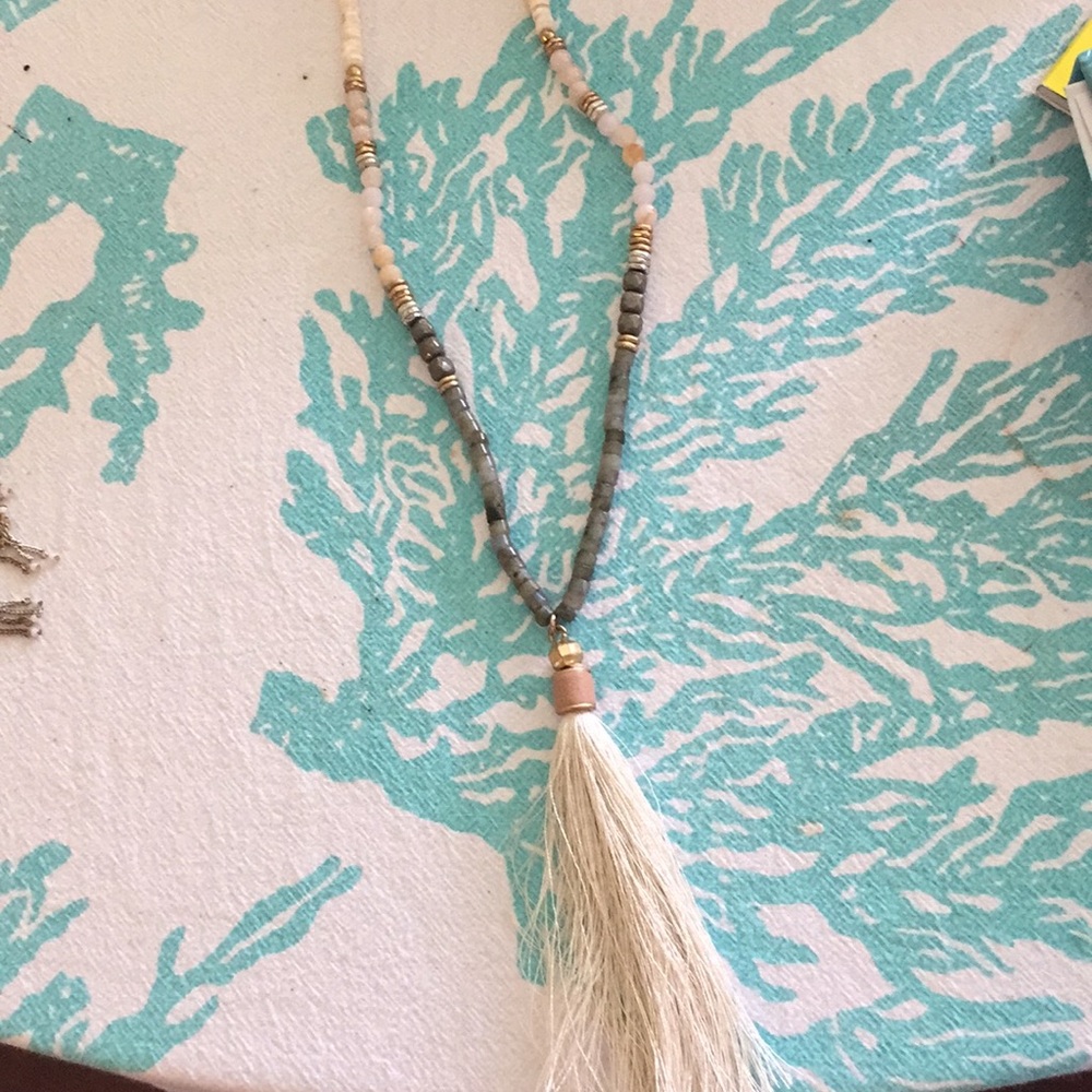 Tassel necklace
